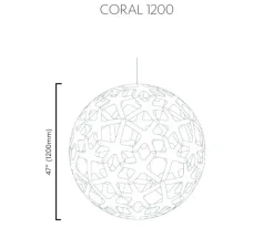 Suspension*David Trubridge Suspension, Coral, version en kit, , Ø120cm, H120cm - naturel