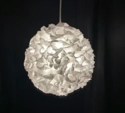 Suspension, Coraline, blanc, Ø30cm, H30cm - And Creation