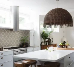 Suspension, Croco 95, marron, Ø100cm, H59cm - Gervasoni