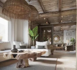 Suspension, Croco 95, marron, Ø100cm, H59cm - Gervasoni