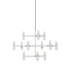 Suspension*Nemo Lighting Suspension, Crown Minor, , L77cm, H50cm - blanc