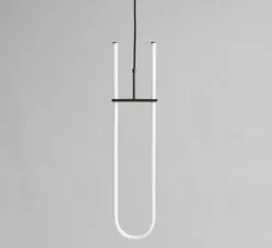 Suspension*101 Copenhagen Suspension, Curve, , LED, L16cm, H70cm - blanc