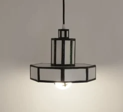 Enfants|Suspension*Seletti Suspension, Cut 'N Paste Suspension 2, , Ø27,4cm, H20,9cm - noir et blanc