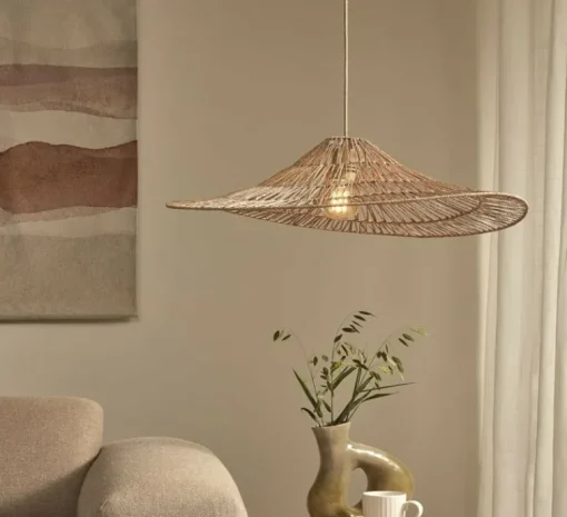Suspension*Good&Mojo Suspension, Cuzco, , Ø65cm, H20cm - naturel