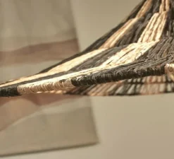 Suspension, Cuzco, noir, naturel, Ø65cm, H20cm - Good&Mojo