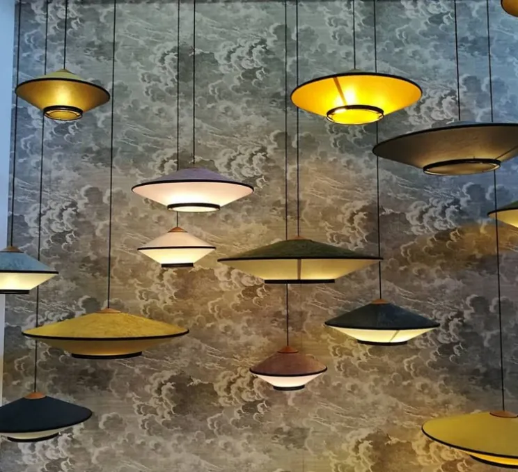 Suspension, Cymbal, bleu nuit, Ø95cm, H27.2cm - Forestier