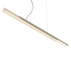 Suspension*KDLN Suspension, Dala Linear, , LED, dim, 2700k, 5150 lm, L150cm, H6,5cm - sable, béton