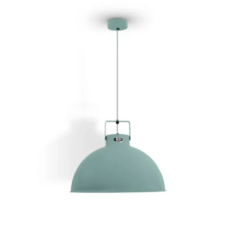 Suspension*Jieldé Suspension, Dante 450, , Ø45cm, H33cm - Vert vespa mat, intérieur argent