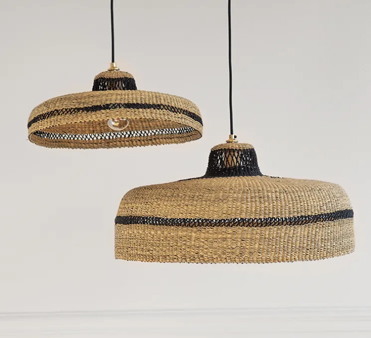 Suspension, Deeply, naturel/minuit, Ø55cm, H22cm - GOLDEN Editions