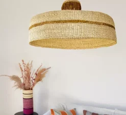 Suspension*Golden Editions Suspension, Deeply, , Ø55cm, H22cm - naturel, noisette