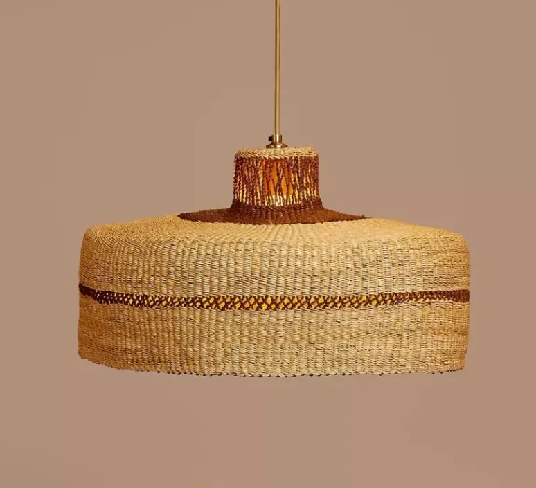 Suspension*Golden Editions Suspension, Deeply, , Ø55cm, H22cm - naturel, noisette
