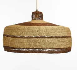 Suspension, Deeply XL, naturel/noisette, Ø65cm, H30cm - GOLDEN Editions