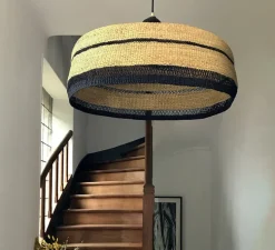 Suspension, Deeply XL, naturel/minuit, Ø65cm, H30cm - GOLDEN Editions