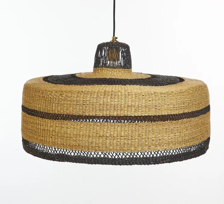 Suspension, Deeply XL, naturel/minuit, Ø65cm, H30cm - GOLDEN Editions