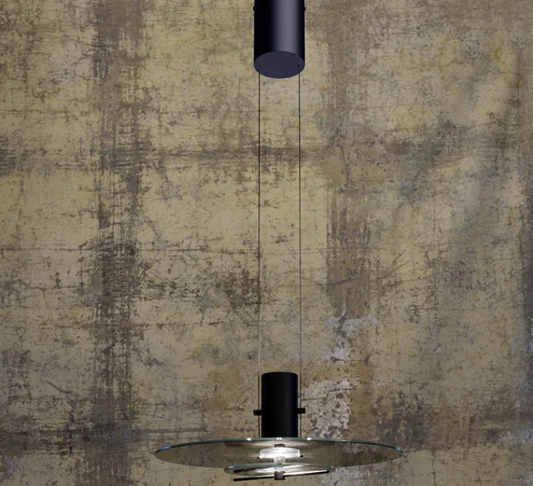Suspension*DCW éditions Paris Suspension, Delumina, , Ø40cm, H17,3cm - transparent