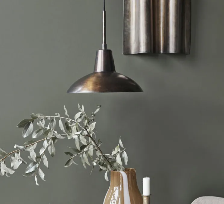 Suspension, Desk, marron antique, Ø31cm, H32cm - House Doctor