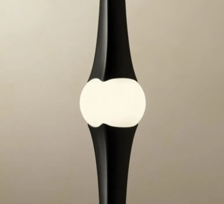 Suspension*LEDS C4 Suspension, Dew Vertical S, , LED, dim, 2700k, 782 lm, Ø4,3cm, H99,2cm - noir