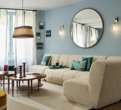 Suspension*Sarah Lavoine Suspension, Diana, , L70cm, H25cm - casis, naturel