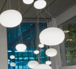 Suspension*Panzeri Suspension, Dimmable, GILBERT, , 3000K, 2762lm, L37cm - blanc