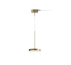 Suspension, Dip, champagne, IP40, LED, dim, 2700K, 1931 lm, Ø25cm, H39,5cm - Panzeri