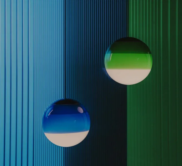 Suspension, Dipping Light 20 - 24V, vert, Ø20cm, H60cm - Marset