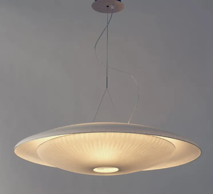 Suspension, DIVA, blanc, Ø62cm - Celine-Wright