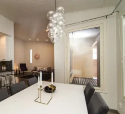 Suspension, Diy, transparent, argent, H48cm, Ø12cm - House Doctor