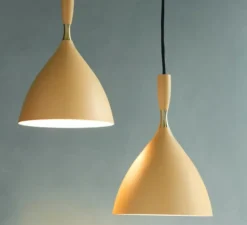 Suspension, Dokka, jaune, Ø16,5cm, H24,5cm - Northern