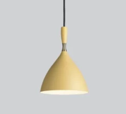 Suspension, Dokka, jaune, Ø16,5cm, H24,5cm - Northern