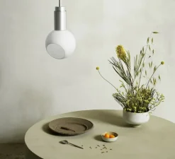 Suspension, Donya Sphere, blanc, Ø15cm, H35,3cm - Anour