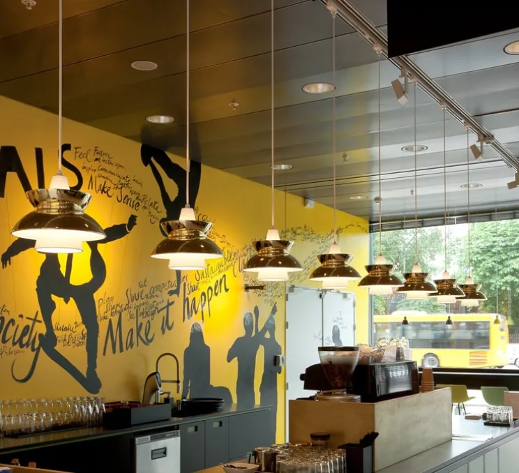 Suspension, Doo Wop, laiton, Ø28,3cm, H24,5cm - Louis Poulsen