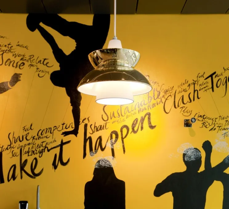 Suspension, Doo Wop, laiton, Ø28,3cm, H24,5cm - Louis Poulsen