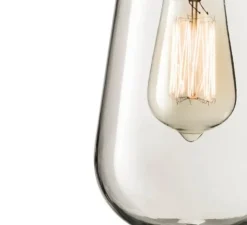 Suspension, Drop 270.03, laiton, cuivre , IP55, Ø14cm, H30,1cm - Il Fanale