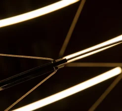 Suspension*Nemo Lighting Suspension, Drop 5, , LED, dim, 1-10V, 2700K, 3350 lm, Ø70cm, H33cm - or satiné