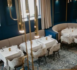 Suspension*Light Point Suspension, Drop S2, , LED, 2700K, 200lm, Ø7cm, H90cm - rose doré