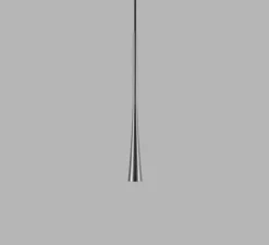 Suspension*Light Point Suspension, Drop S1, , LED, dim, 2700K, 540 lm, Ø5,5cm, H60cm - titanium
