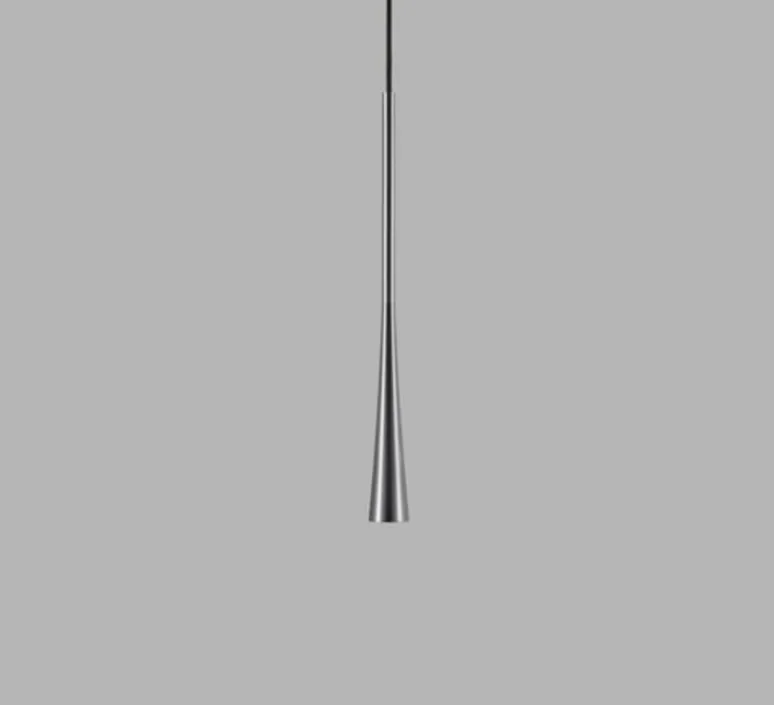 Suspension*Light Point Suspension, Drop S1, , LED, dim, 2700K, 540 lm, Ø5,5cm, H60cm - titanium