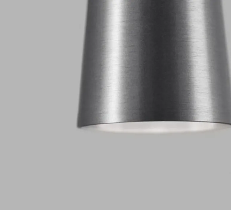 Suspension*Light Point Suspension, Drop S1, , LED, dim, 2700K, 540 lm, Ø5,5cm, H60cm - titanium
