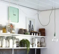 Suspension|Enfants*Muuto Suspension, E27, , LED, H23cm, Ø12,5cm - blanc