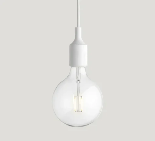 Suspension|Enfants*Muuto Suspension, E27, , LED, H23cm, Ø12,5cm - blanc