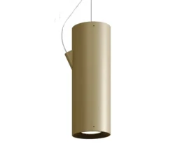 Suspension*Luceplan Suspension, E04, sans rosace, , Ø7cm, H46,5cm - laiton