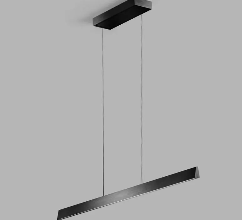 Suspension*Light Point Suspension, Edge Linear 1000, carbone, LED, 2700-5000K, 1800 lm, L101,6cm, H5cm - noir