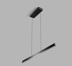 Suspension*Light Point Suspension, Edge Linear 1000, carbone, LED, 2700-5000K, 1800 lm, L101,6cm, H5cm - noir