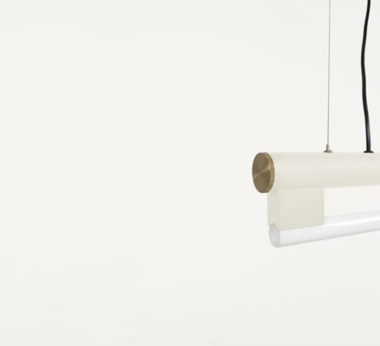 Suspension, Eiffel 1000, crème, LED, dim, L103,5cm, H8,5cm - Frama