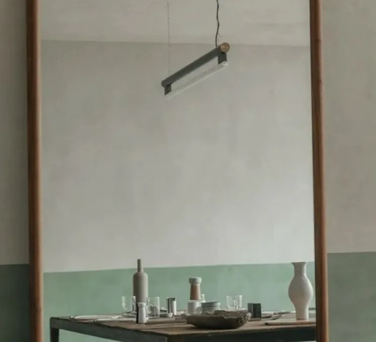 Suspension, Eiffel, Acier Noirci, LED, L102,2cm, H20cm - FRAMA