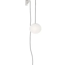 Suspension, Elipse S/30 Outdoor, sans rosace, blanc, IP66, Ø30cm, H25,9cm - Bover