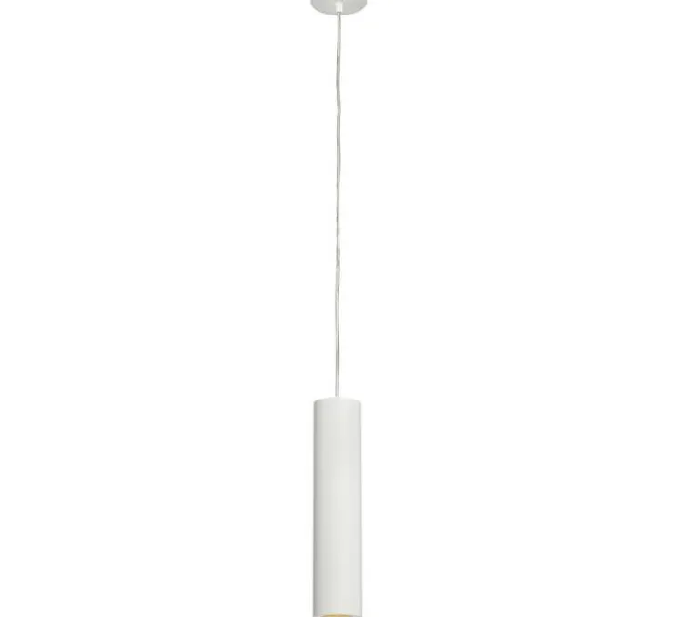 Suspension, Enola B, Blanc, Ø6,7cm, H30cm - Slv