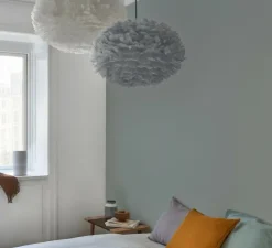 Suspension, Eos large, gris clair , Ø60cm, H40cm - Umage