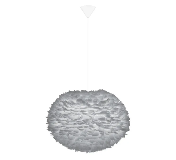Suspension, Eos large, gris clair , Ø60cm, H40cm - Umage