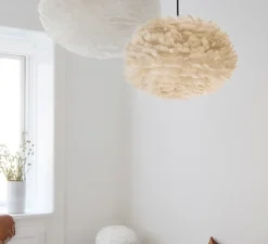 Suspension|Enfants*Umage Suspension, Eos M, plumes d'oie, , Ø45cm, H30cm - marron
